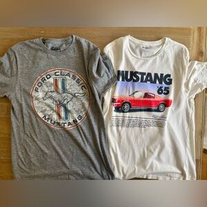 Men’s 3 Ford Mustang tees size small
